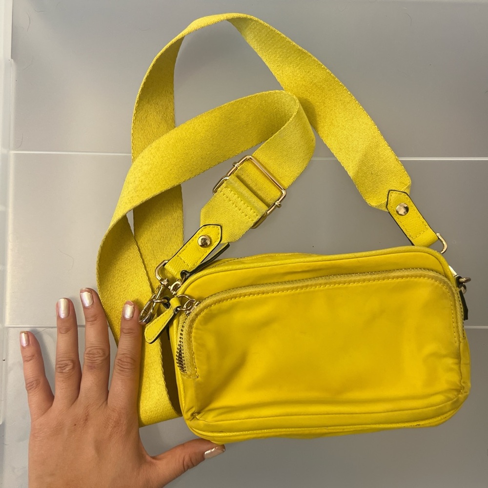 H&M Bright Yellow Crossbody Bag